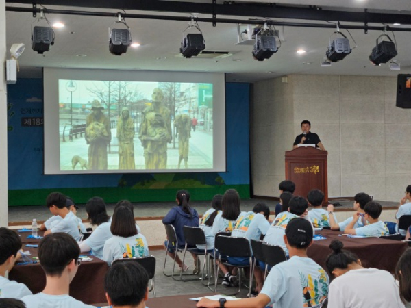 [제18회] 환경사랑 생명사랑 교실 #2일차 행사스케치 _ 저녁 강의 및 간식시간
